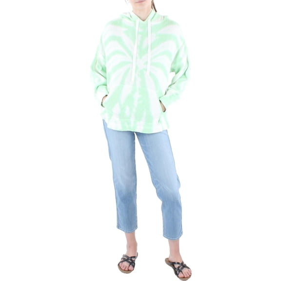 Style & Co. Womens Cotton Tie-Dye Hoodie