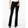 thumbnail image 1 of Style & Co. Womens Curvy Fit Bootcut Jeans Long Lengths Black Rinse 8L, 1 of 4