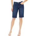 thumbnail image 1 of Style & Co. Womens Denim Mid-Rise Bermuda Shorts, 1 of 1