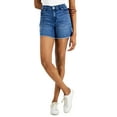 thumbnail image 1 of Style & Co Womens Distressed Frayed Hem Shorts Deception 16, 1 of 1