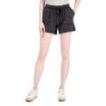 thumbnail image 1 of Style & Co Womens French Terry Shorts Deep Black M, 1 of 1