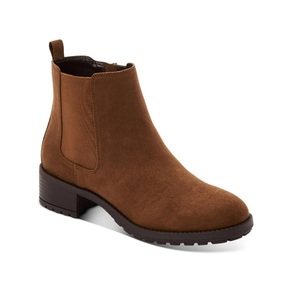 Style & Co. Womens Gladyy Faux Suede Ankle Ankle Boots
