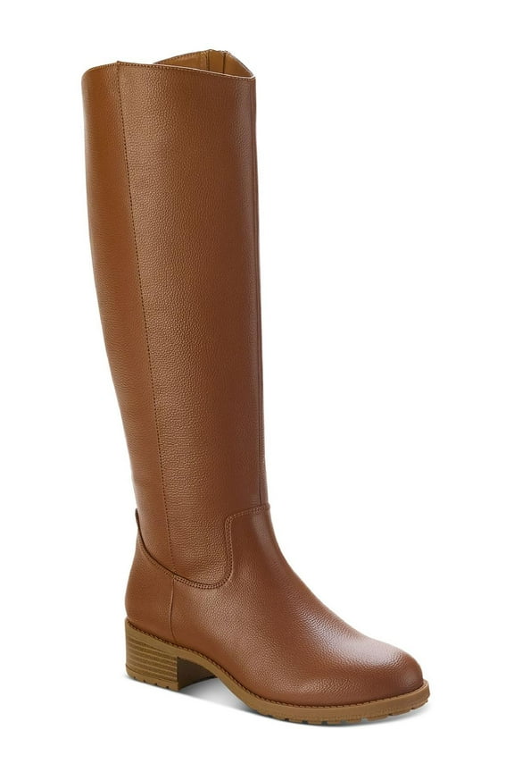 Womens Graciee Faux Leather Tall Knee-High Boots