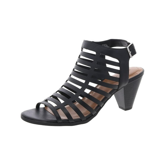 Style & Co. Womens Haileyy Faux Leather Strappy Gladiator Sandals