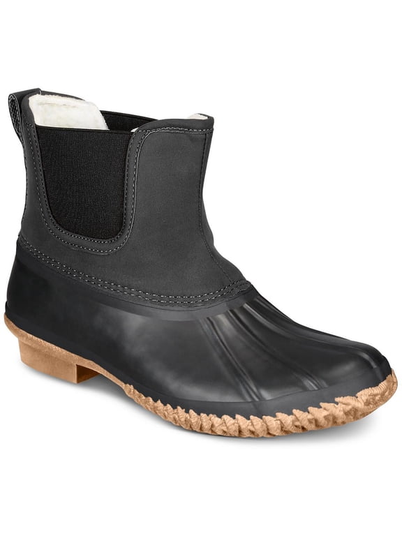 Womens Harlii Faux Leather Pull-on Ankle Boots