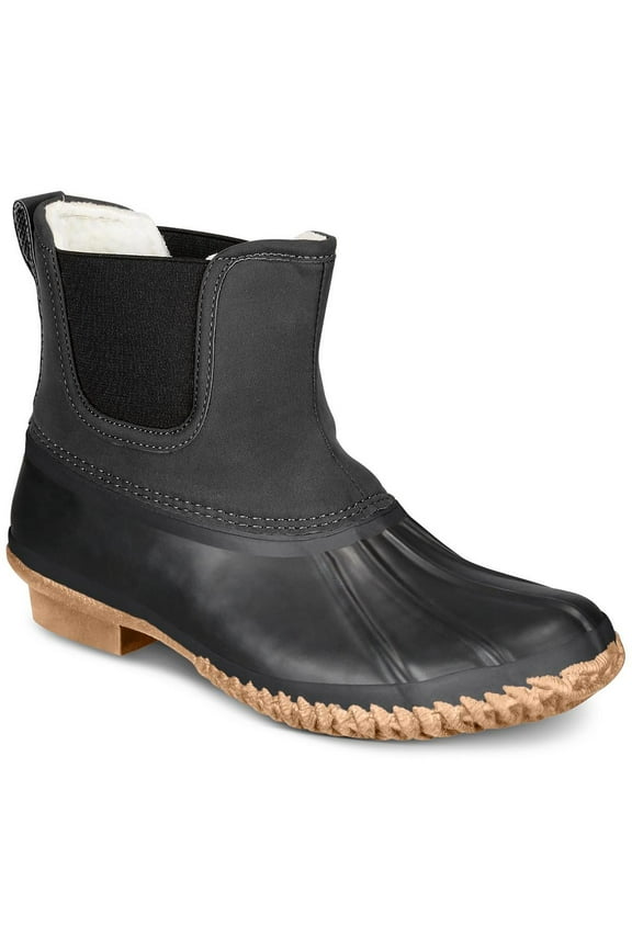 Womens Harlii Faux Leather Pull-on Ankle Boots