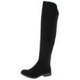 thumbnail image 1 of Style & Co. Womens Hayley Faux Leather Tall Over-The-Knee Boots, 1 of 2