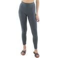 thumbnail image 1 of Style & Co. Womens Pull On Leggings Charcoal Heather S, 1 of 2