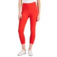 thumbnail image 1 of Style & Co Womens High Rise Capri Leggings Loving Red M, 1 of 1