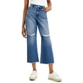 thumbnail image 1 of Style & Co Womens High Rise Curvy Cropped Jeans Santa Ana 12, 1 of 1