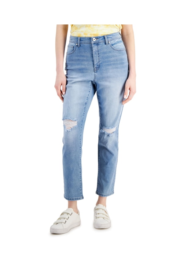 Style & Co Womens High Rise Slim Leg Ankle Jeans Billie 18