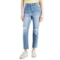 thumbnail image 1 of Style & Co Womens High Rise Slim Leg Ankle Jeans Billie 4, 1 of 1