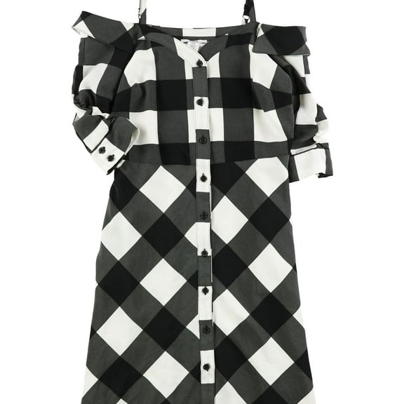 Style & Co. Womens Iconic A-line Dress, Grey, XX-Small