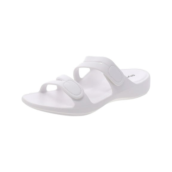 Style & Co. Womens Jessaa Strappy Open Toe Slide Sandals