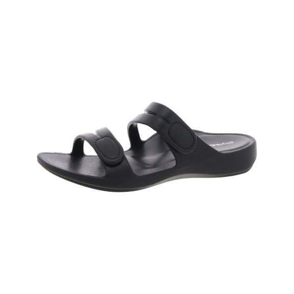 Style & Co. Womens Jessaa Strappy Open Toe Slide Sandals