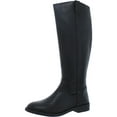 thumbnail image 1 of Style & Co. Womens Josephine Faux Leather Riding Knee-High Boots, 1 of 3