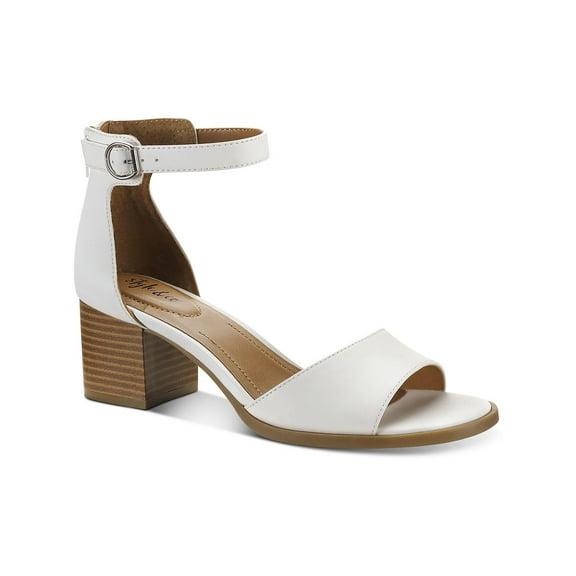 Style & Co. Womens Katerina Ankle Strap Slide On Heel Sandals
