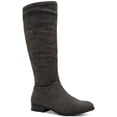 thumbnail image 1 of Style & Co. Womens Kelimae Faux Leather Tall Riding Boots, 1 of 3