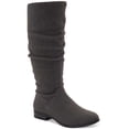 thumbnail image 1 of Style & Co. Womens Kelimae Faux Leather Wide Calf Knee-High Boots, 1 of 4