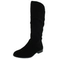 thumbnail image 1 of Style & Co. Womens Kelimae Faux Suede Tall Riding Boots, 1 of 2