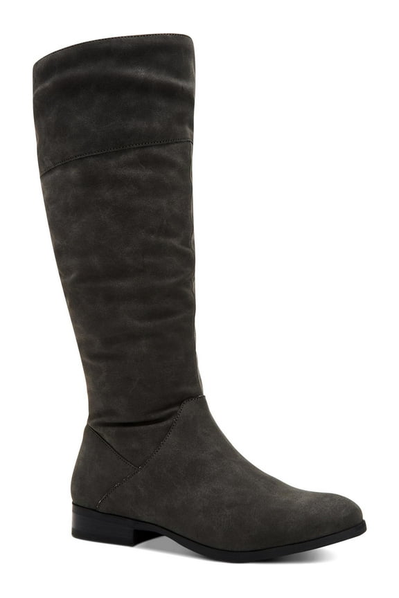 Womens Kelimae Faux Suede Tall Riding Boots