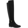 thumbnail image 1 of Style & Co. Womens Kimmball Faux Leather Tall Over-The-Knee Boots, 1 of 3