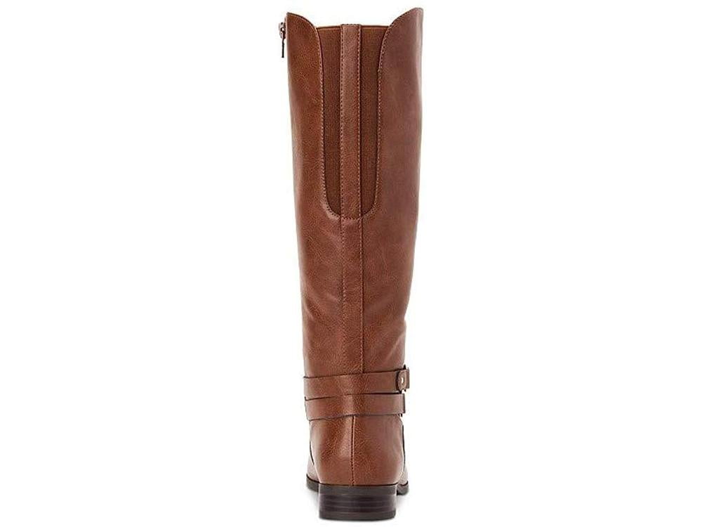 INC Womens Fawne Wide Calf Leather Riding Boots Walmart
