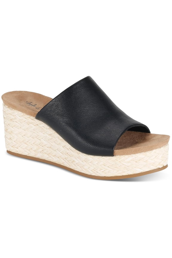 Womens LARISSAA Wedge Warm Slide Sandals