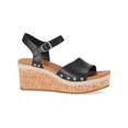 thumbnail image 1 of Style & Co. Womens Laceyy Faux Leather Ankle Strap Wedge Sandals, 1 of 3