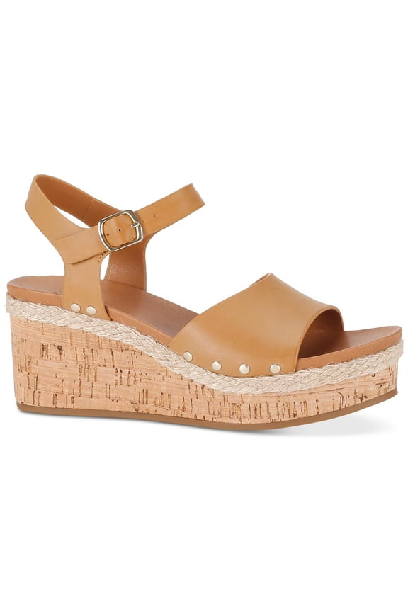 Womens Laceyyp Ankle Strap Sling Back Wedge Sandals
