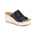 thumbnail image 1 of Style & Co. Womens Larissaa Faux Leather Slip On Espadrilles, 1 of 3