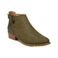 thumbnail image 1 of Style & Co. Womens Mabel Faux Suede Almond Toe Ankle Boots, 1 of 3