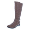 thumbnail image 1 of Style & Co. Womens Madixe Wide Calf Faux Leather Riding Boots, 1 of 2