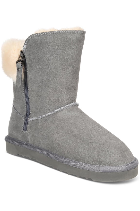 Womens Maevee Suede Ankle Winter & Snow Boots