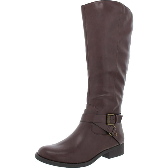 Style & Co. Womens Marilee Moto Dressy Mid-Calf Boots