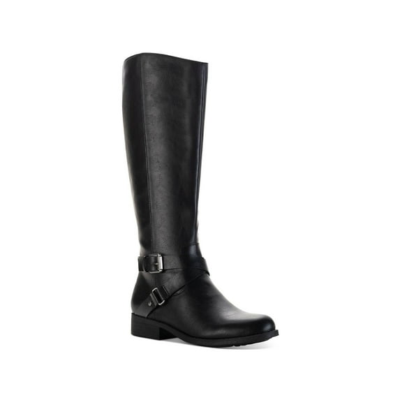 Style & Co. Womens Marilee Moto Dressy Mid-Calf Boots