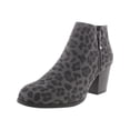 thumbnail image 1 of Style & Co. Womens Masrinaa Suede Block Heel Booties, 1 of 3