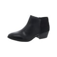 thumbnail image 1 of Style & Co. Womens Faux Suede Mixed Media Ankle Boots, 1 of 1