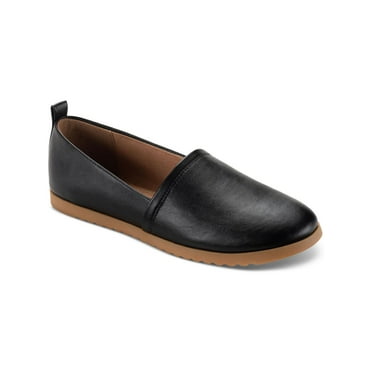 Style & Co. Womens Nolaa Faux Leather Slip-On Loafers