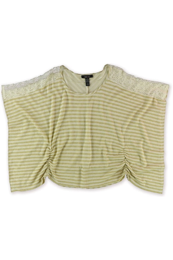 Womens Paris R Dolman Blouse, Metallic, Small