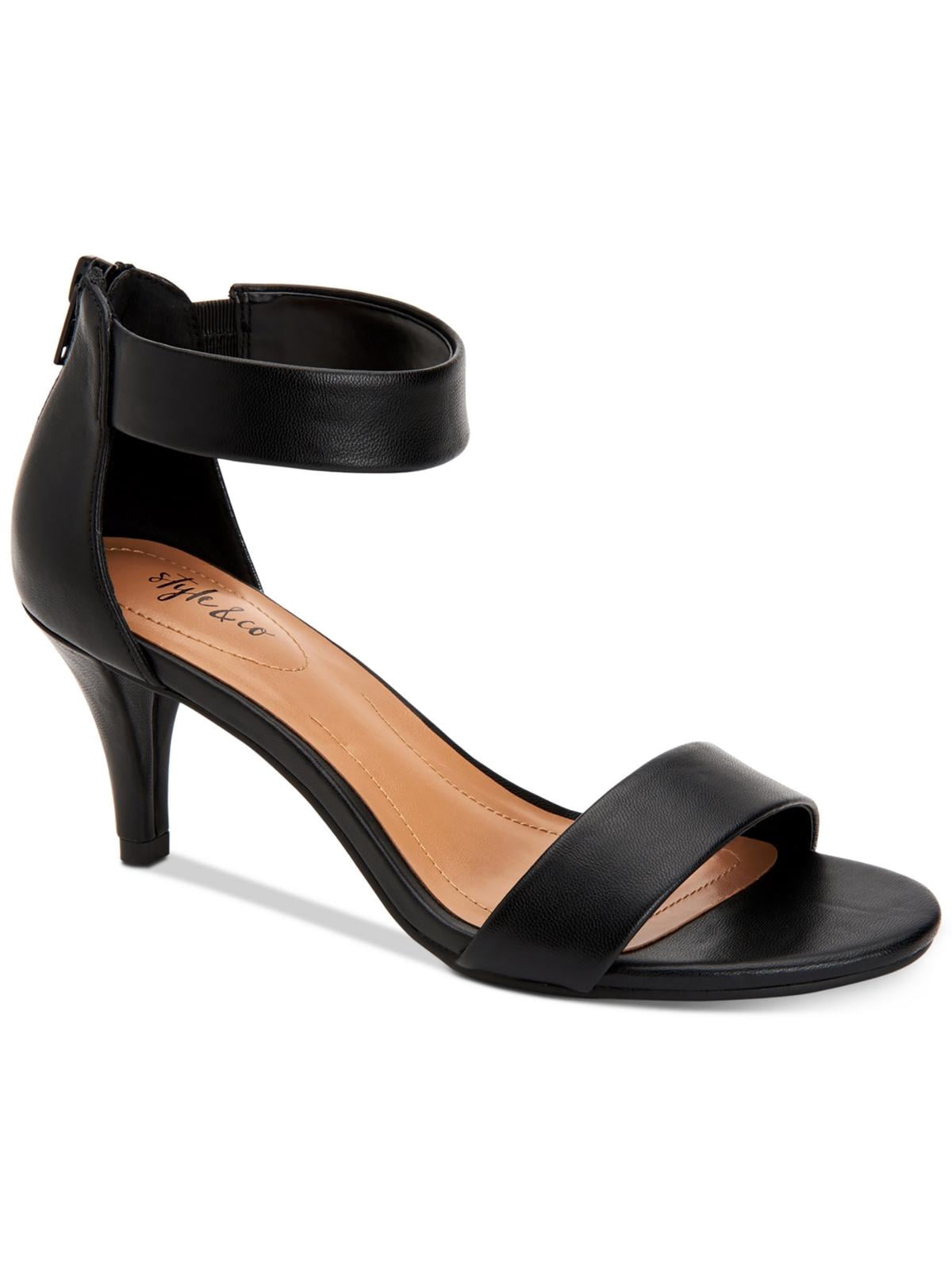 Denim Lace-up High Heel Sandals main image 0