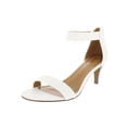 thumbnail image 1 of Style & Co. Womens Paycee  Embossed Faux Leather Dress Sandals, 1 of 2