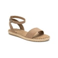 thumbnail image 1 of Style & Co. Womens Peggyy Faux Suede Flat Ankle Strap, 1 of 3