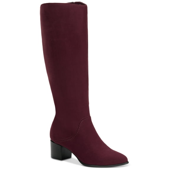 Style & Co Womens' Percyy Dres Boots, Berry, 7