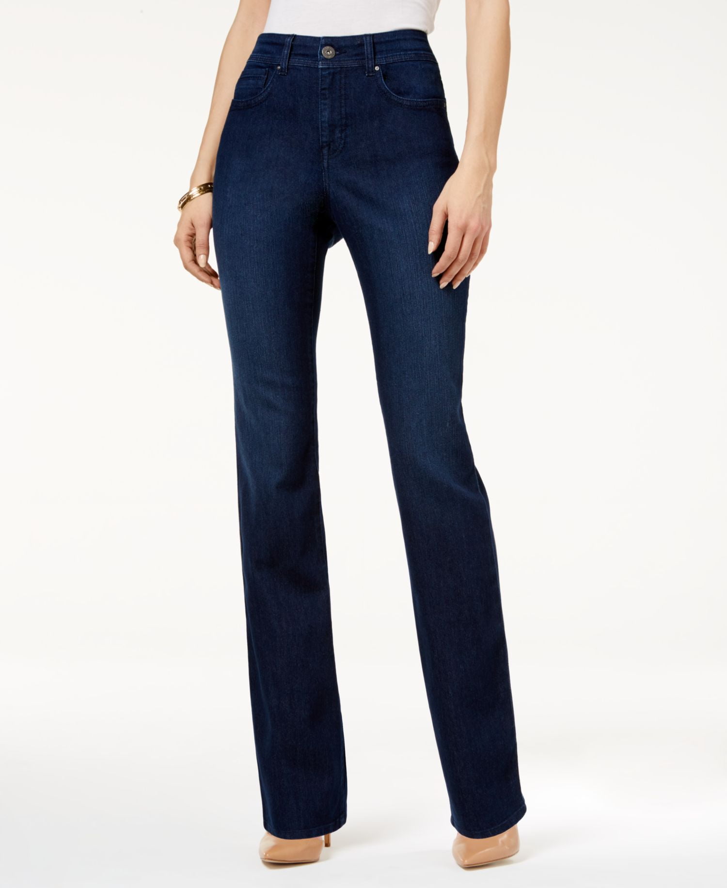 Style co petite hotsell jeans tummy control