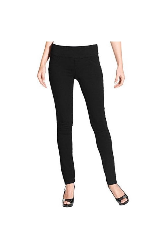 Style & Co Petite Curvy Fit Jeggings Black PXS