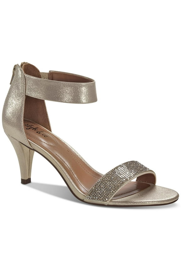 Womens Phillys Shimmer Embellished Evening Heels