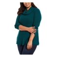 thumbnail image 1 of Style & Co. Womens Plus Cowl Neck Tunic Sweater, 1 of 3