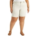 thumbnail image 1 of Style & Co Womens Plus Size Chino Shorts, 1 of 3