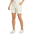 thumbnail image 1 of Style & Co Womens Printed Cargo Shorts Venice Neutral 18, 1 of 1